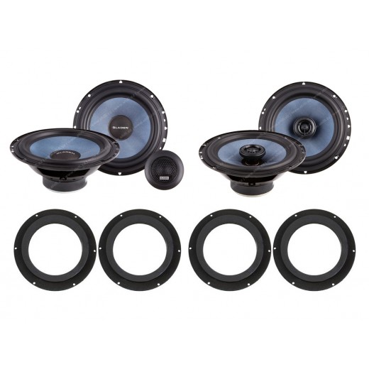 Speakers for Škoda Superb II set no. 2