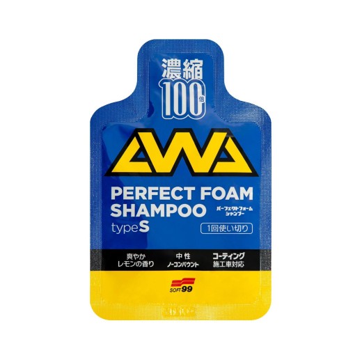 Soft99 Perfect Foam Shampoo Type S car shampoo