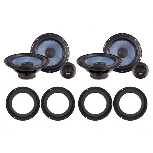 Speakers for Škoda Superb II set no. 3