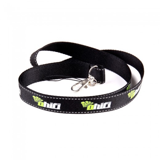Textile lanyard with carabiner (lanyard) Reflexo - Ahifi