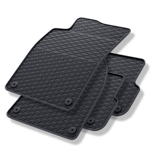 Geyer & Hosaja rubber car mats for Audi A6 C6 II (2006 - 2011)
