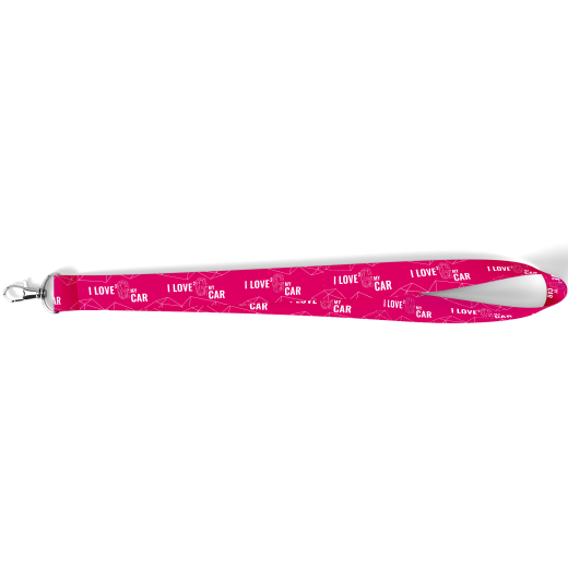 Gyeon Lanyard Pink Neck Keychain
