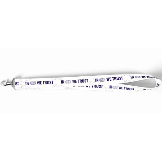 Gyeon Lanyard White Key Chain