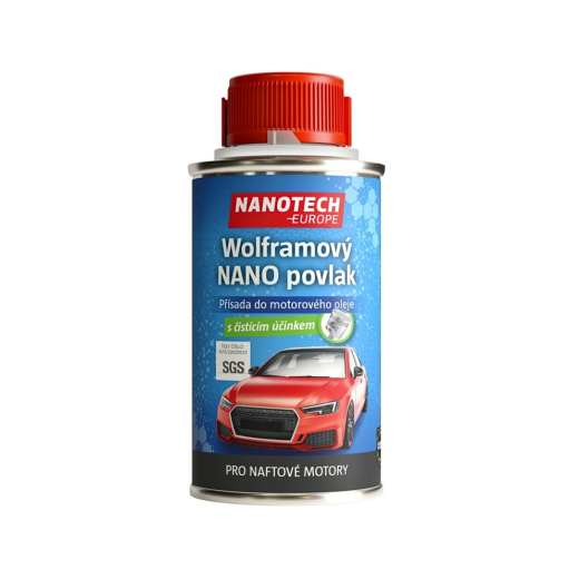 Nanotech-Europe Tungsten NANO coating - engine oil additive with cleaning effect for diesel engines (140 ml)