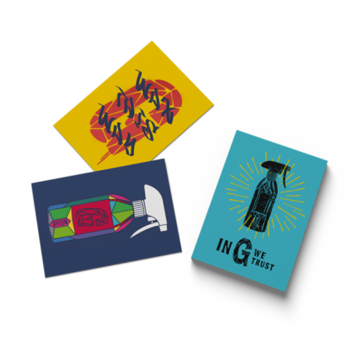 Postcard Gyeon G Postcards (3 pcs)