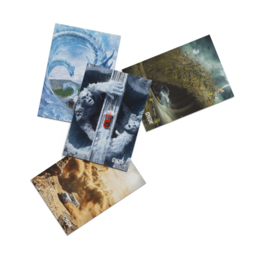 Gyeon G-Busters Postcards Postcards (4 pcs)