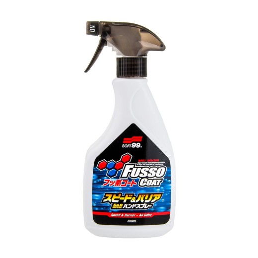 Spray wax Soft99 Fusso Coat Speed & Barrier Hand Spray Up to 180 days (500 ml)
