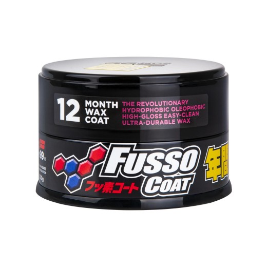 Synthetic wax Soft99 New Fusso Coat 12 Months Wax Dark (200 g)