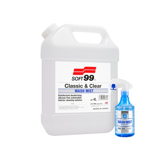 Universal interior cleaner Soft99 Wash Mist (4000 ml)