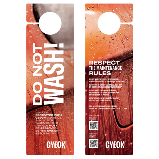 Hanger Alert Gyeon Hanger Red