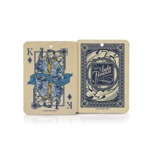 Hanging fragrance Auto Finesse Playing Card Air Freshener KING