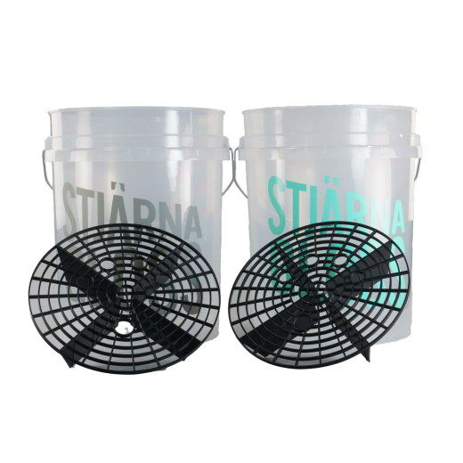 Set of 2 detailing buckets Stjärnagloss Twin Bucket Kit