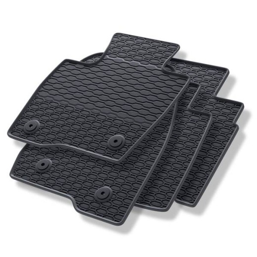 Geyer & Hosaja rubber car mats for Ford Galaxy (2015 - 2023), Ford S-Max (2015 - 2023)