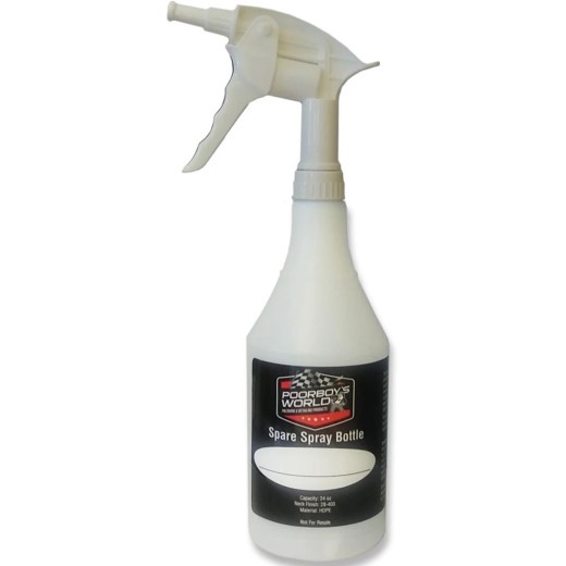 Poorboy's Spray Bottle 710ml + Foamer Trigger Sprayer