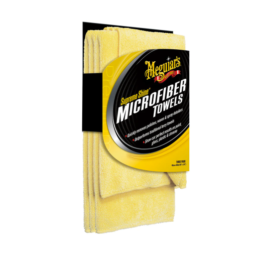 Meguiar's Supreme Shine Microfiber Towel (3 pcs)