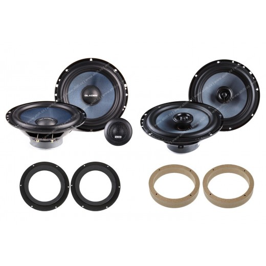 Speakers for Škoda Yeti set no. 2