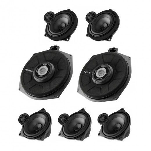 Complete Audison sound system for BMW 5 (F10, F11) with Hi-Fi Sound System
