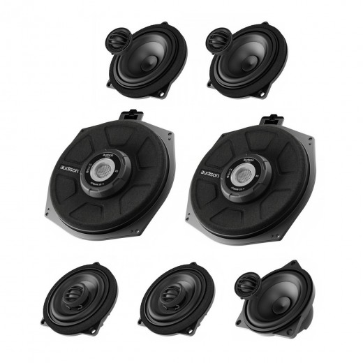 Complete Audison sound system for BMW 7 (E65, E66) with Hi-Fi Sound System