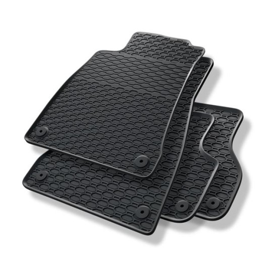 Geyer & Hosaja rubber car mats for Audi A4 B9 (2015 - 2024), Audi A5 F5 (2016 ->)