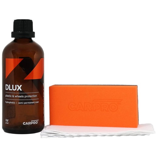 Ceramic protection for wheels and plastics CarPro Cquartz Dlux kit (100 ml)
