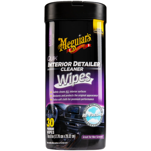 Meguiar's Quik Interior Detailer Wipes (25 pcs.)