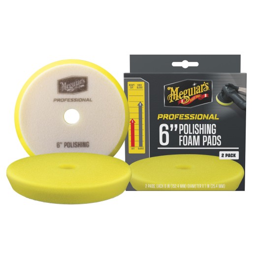 Meguiar's Professional Polishing Foam Pad 6" (2 Pack)