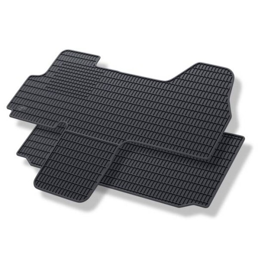 Geyer & Hosaja rubber car mats for Citroën Jumper II (2006 ->) / Fiat Ducato III (2006 ->) / Peugeot Boxer II (2006 ->)