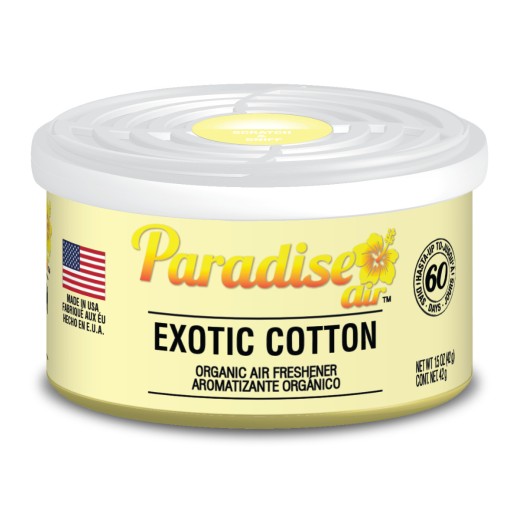 Paradise Air Organic Air Freshener Exotic Cotton (42 g)