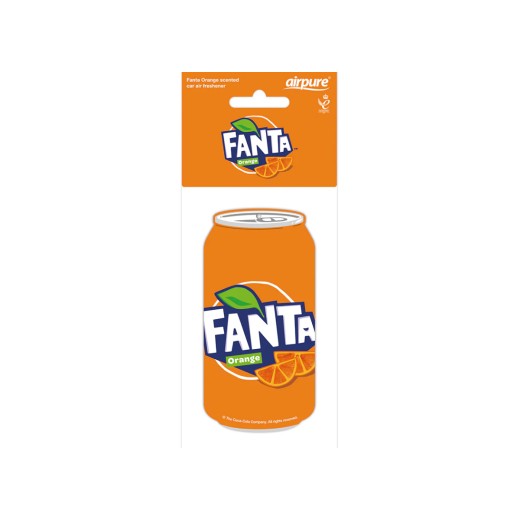 Airpure Fanta Orange Can hanging car fragrance