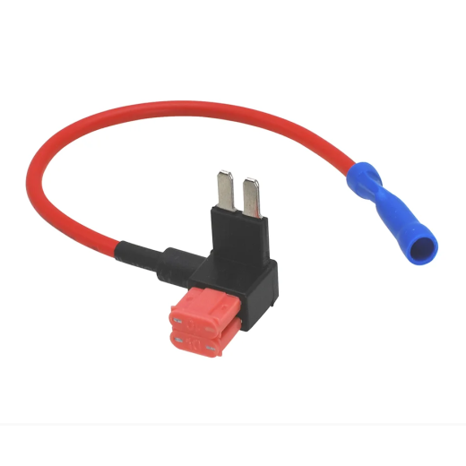 Micro fuse holder with tap