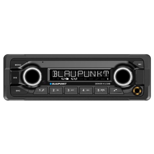 Durable Blaupunkt Denver 412 DAB car radio