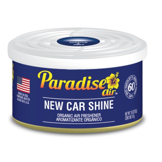 Paradise Air Organic Air Freshener New Car Shine - New Car (42 g)