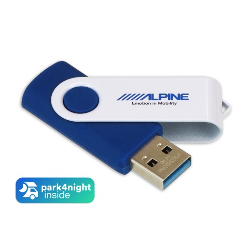 Alpine MHS-P4N Park4Night database