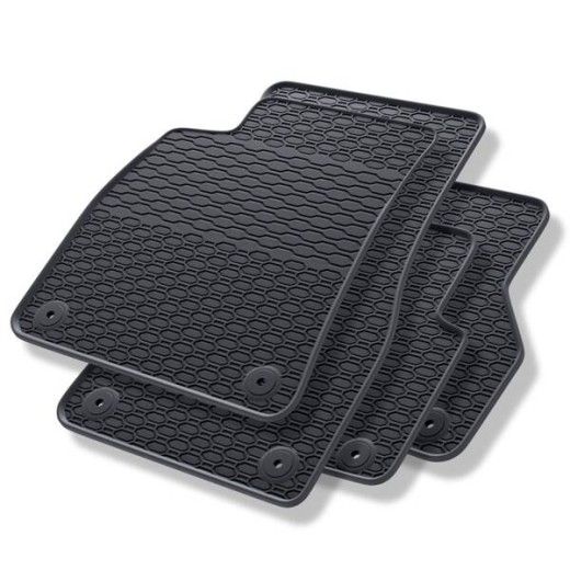 Geyer & Hosaja rubber car mats for Audi A6 C8 (18->), A7 C8 (18->)