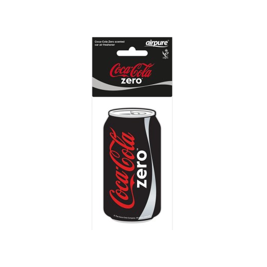 Airpure Coca-Cola hanging car fragrance, Coca Cola Zero fragrance - can