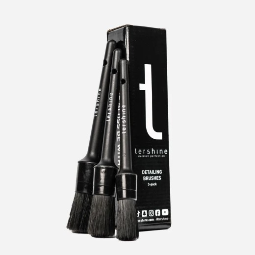 Tershine Detailing Brushes - 3 pcs