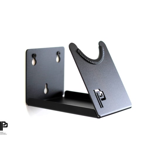 Poka Premium Hanger for a small polishing machine with a convenient shelf for batteries