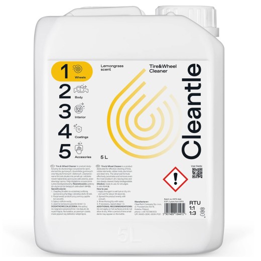 Cleantle Tire & Wheel Cleaner (5 l)