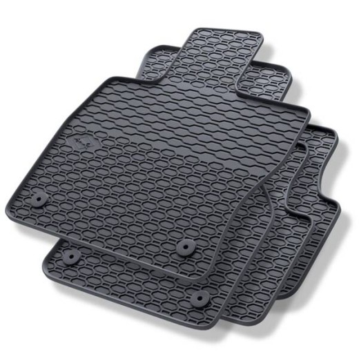 Geyer & Hosaja rubber car mats for Audi A3 8V (2012 - 2020) / Cupra Formentor (2020 ->) / Škoda Octavia III, Škoda Octavia IV / Volkswagen Golf Sportsvan (2014 - 2020), Volkswagen Passat B8 (2014 - 2023)