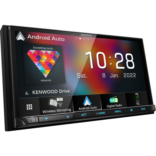 Car radio without mechanics Kenwood DMX-8021DABS