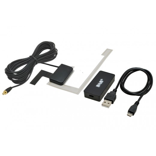 DAB+ radio receiver with Macrom M-AN.DAB antenna