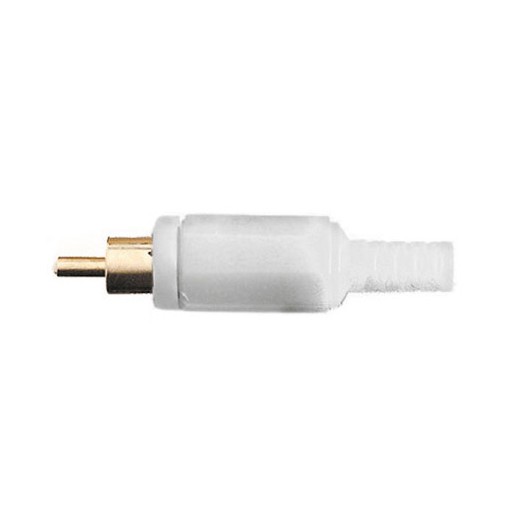 cinch male plastic white