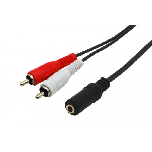 Audio adapter JACK - CINCH