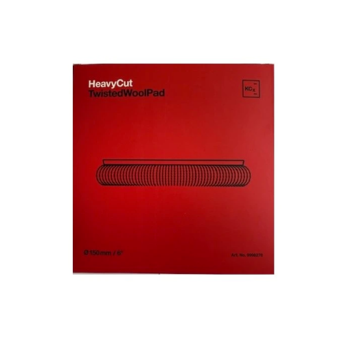 Koch Chemie Gelcoat Heavy Cut Twisted Wool polishing disc 150/25 mm