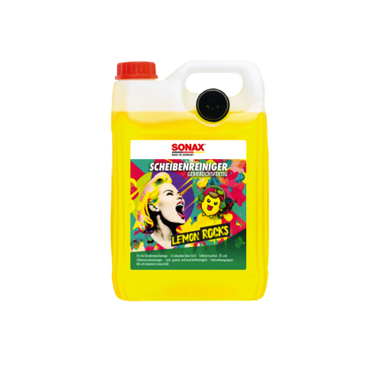 Summer washer fluid Sonax ScheibenReiniger ready-to-use Lemon Rocks (5 l)