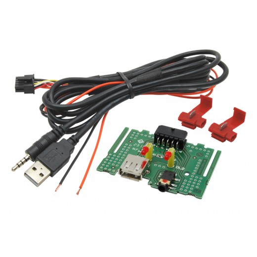 USB + JACK connector Kia Soul