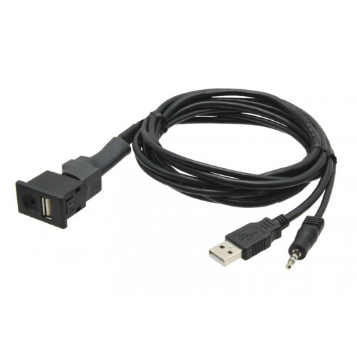 Mitsubishi USB + JACK connector