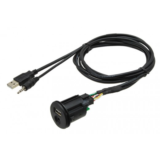USB + JACK Nissan connector