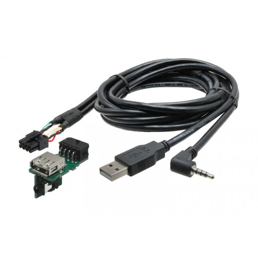 USB + JACK Nissan connector