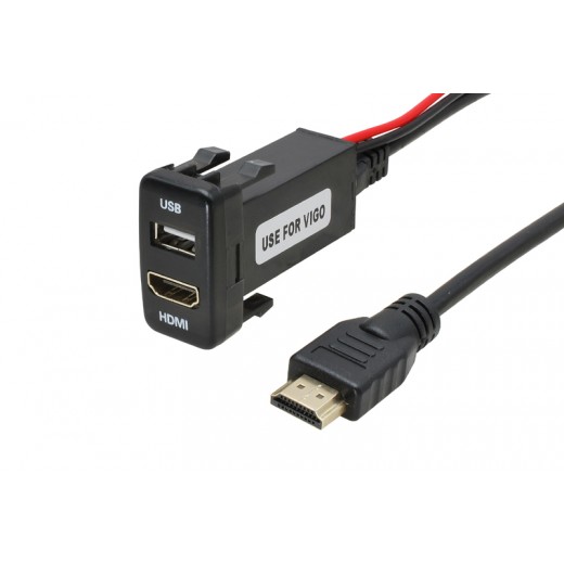 Toyota HDMI / USB connector